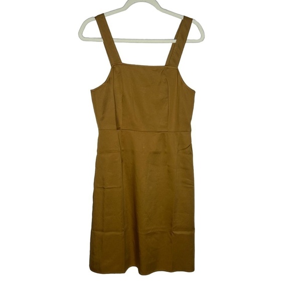 NWT J. Crew A-line Gramercy Twill Square Neck Dress - Picture 5 of 16